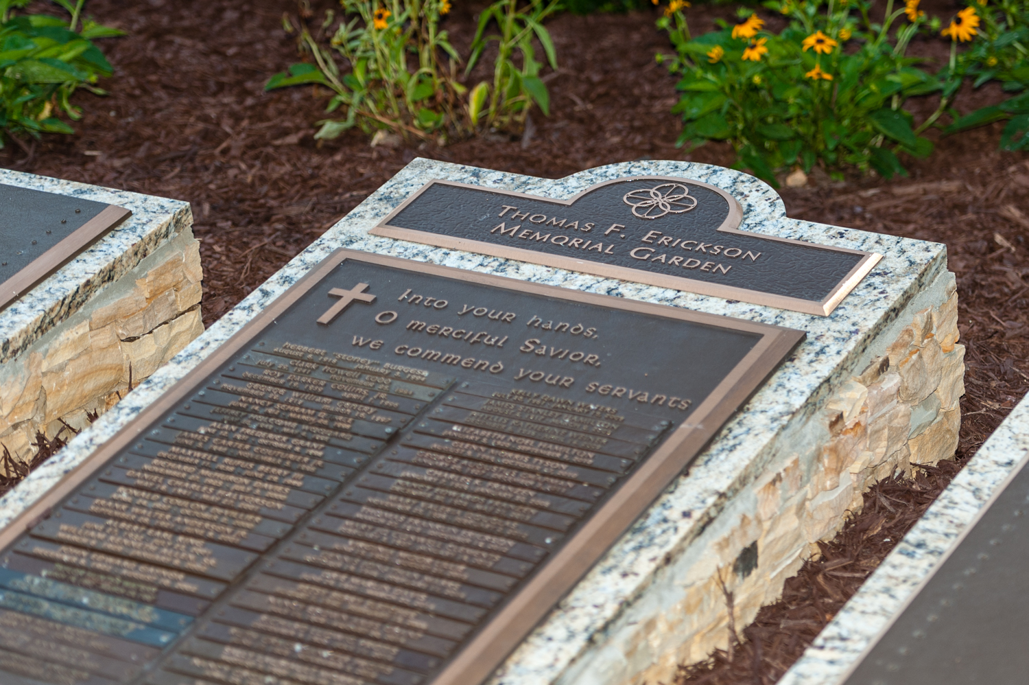 CCE Memorial Garden bronzes